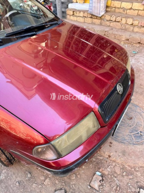 Skoda Octavia A4 2005 Dark Red Manual Used for Sale in Tanta - 6