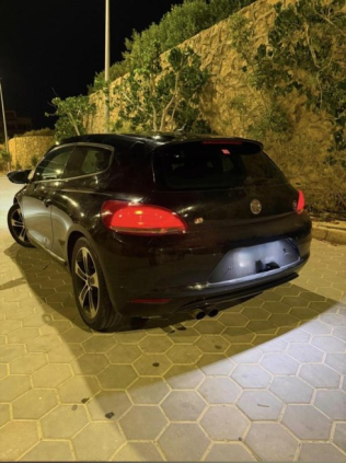 Volkswagen Scirocco 2009 Black Automatic Used for Sale in Cairo