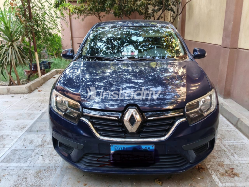 Renault Logan 2019 Blue Automatic Used for Sale in Greater Cairo ( Cairo + Giza) - 4