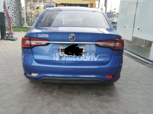 MG 5 2021 Blue CVT Used for Sale in Greater Cairo ( Cairo + Giza) - 4