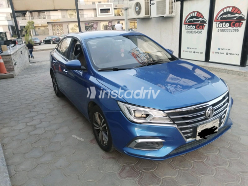 MG 5 2021 Blue CVT Used for Sale in Greater Cairo ( Cairo + Giza) - 6