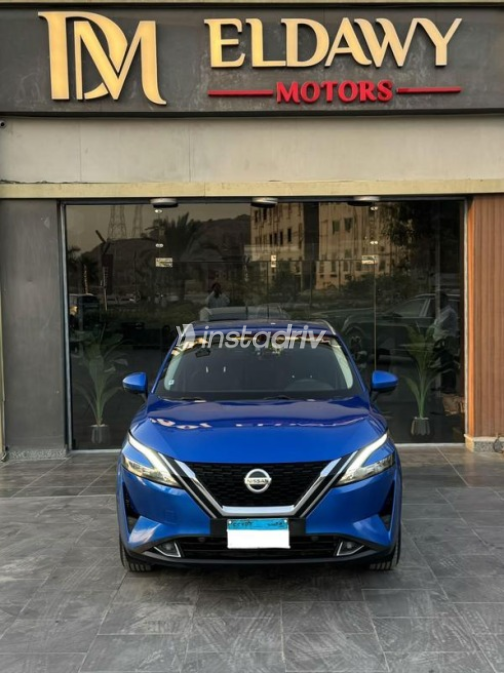 Nissan Qashqai 2022 Dark Blue Automatic Used for Sale in El Katameya - 1