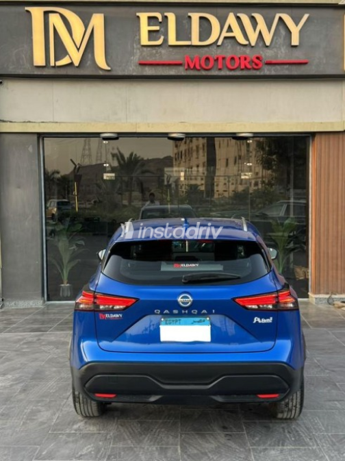 Nissan Qashqai 2022 Dark Blue Automatic Used for Sale in El Katameya - 2