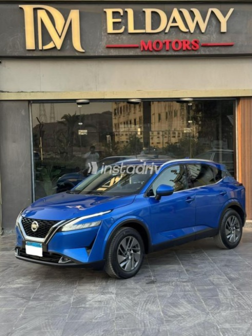Nissan Qashqai 2022 Dark Blue Automatic Used for Sale in El Katameya - 3