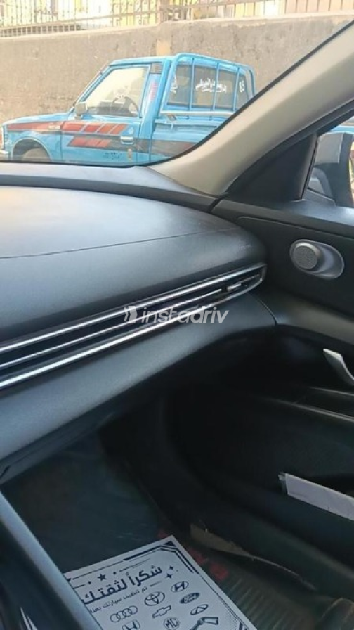 Hyundai Elantra CN7 2021 Gray Automatic Used for Sale in El Qanater El Khayreya - 7