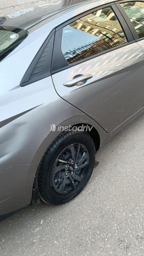 Hyundai Elantra CN7 2021 Gray Automatic Used for Sale in El Qanater El Khayreya - 8