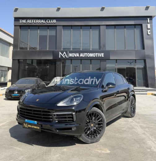 Porsche Cayenne 2022 Black Automatic Used for Sale in Cairo - 1