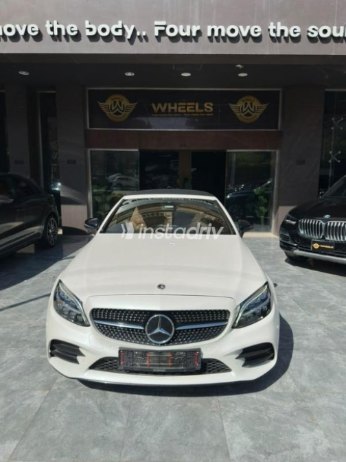 Mercedes C 180 2023 White Automatic Used for Sale in Cairo - 2