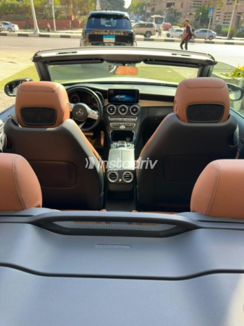 Mercedes C 180 2023 White Automatic Used for Sale in Cairo - 9