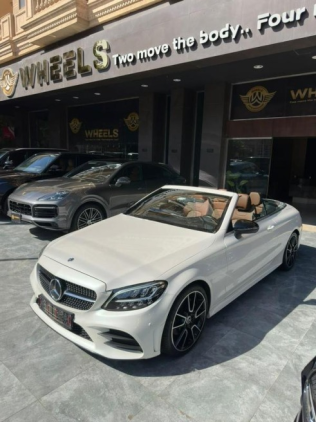 Mercedes C 180 2023 White Automatic Used for Sale in Cairo