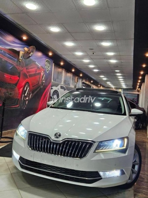 Skoda Superb 2019 White Automatic Used for Sale in El Mahalla - 2
