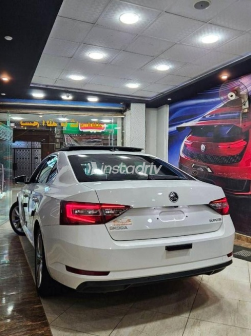 Skoda Superb 2019 White Automatic Used for Sale in El Mahalla - 4