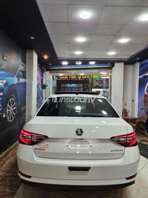 Skoda Superb 2019 White Automatic Used for Sale in El Mahalla - 8