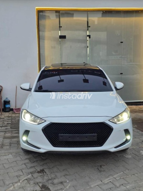 Hyundai Avante 2016 White Automatic Used for Sale in Nasr city - 1