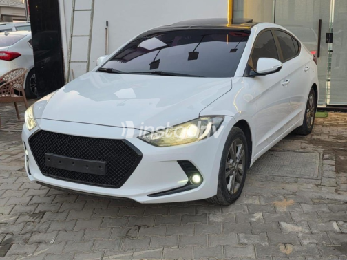Hyundai Avante 2016 White Automatic Used for Sale in Nasr city - 4