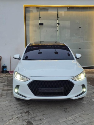 Hyundai Avante 2016 White Automatic Used for Sale in Nasr city