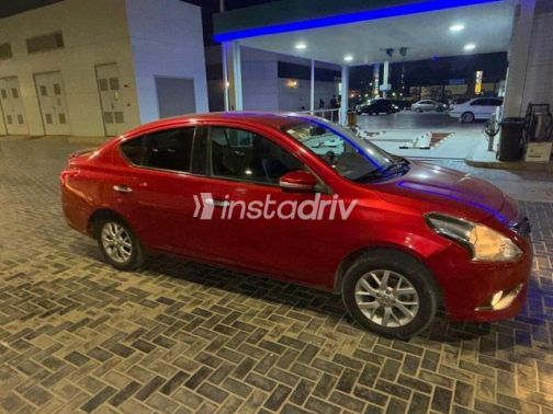 Nissan Sunny 2023 Red Automatic Used for Sale in Cairo - 1