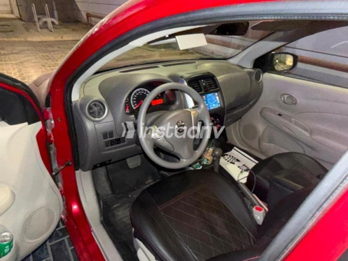 Nissan Sunny 2023 Red Automatic Used for Sale in Cairo - 5