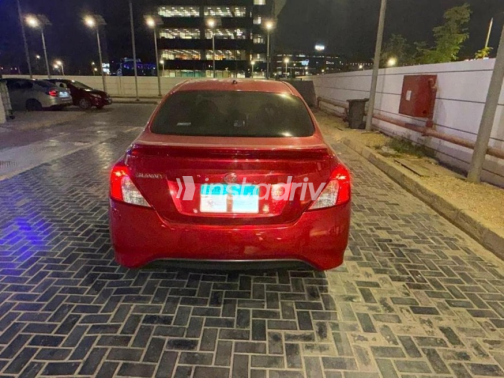 Nissan Sunny 2023 Red Automatic Used for Sale in Cairo - 6