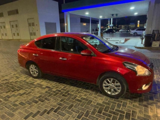 Nissan Sunny 2023 Red Automatic Used for Sale in Cairo