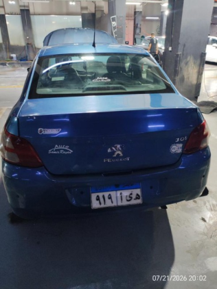 Peugeot 301 2014 Blue Automatic Used for Sale in El Salam City