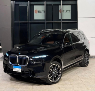 BMW X7 2025 Black Automatic Used for Sale in Cairo