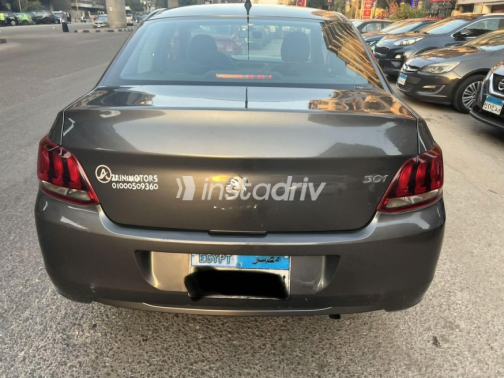 Peugeot 301 2022 Gray Automatic Used for Sale in Nasr city - 6