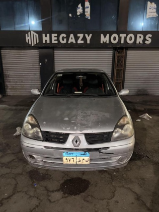 Renault Clio 2008 Silver Manual Used for Sale in Cairo