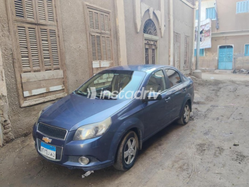 Chevrolet Aveo 2014 Dark Blue Automatic Used for Sale in El Minya - 4