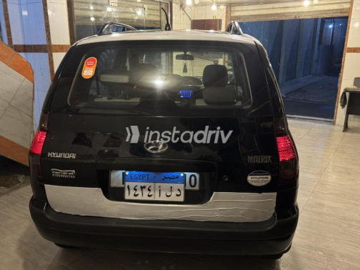 Hyundai Matrix 2006 Black Automatic Used for Sale in Mansoura - 8