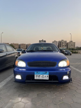 دايو لانوس 2 2005 أزرق يدوي مستعملة للبيع في القاهرة