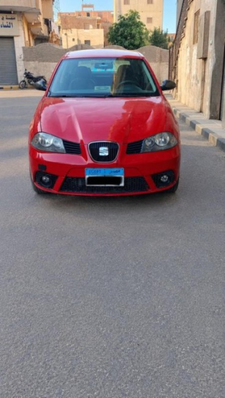 Seat Ibiza 2009 Red Automatic Used for Sale in Giza