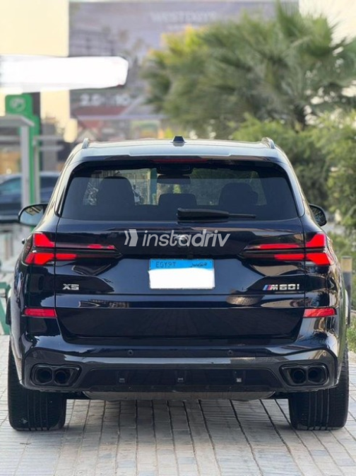 BMW X5 M 2024 Dark Blue Automatic Used for Sale in Sheikh Zayed City - 2