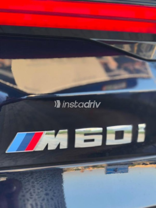 BMW X5 M 2024 Dark Blue Automatic Used for Sale in Sheikh Zayed City - 4