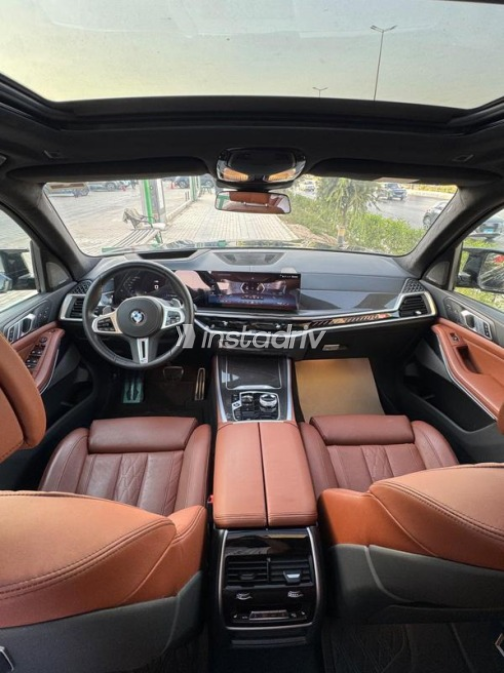 BMW X5 M 2024 Dark Blue Automatic Used for Sale in Sheikh Zayed City - 5