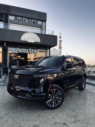 Cadillac Escalade 2025 Black Automatic Used for Sale in Nasr city