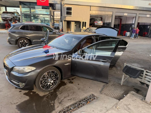 BMW 535 2014 Black Automatic Used for Sale in Cairo - 3