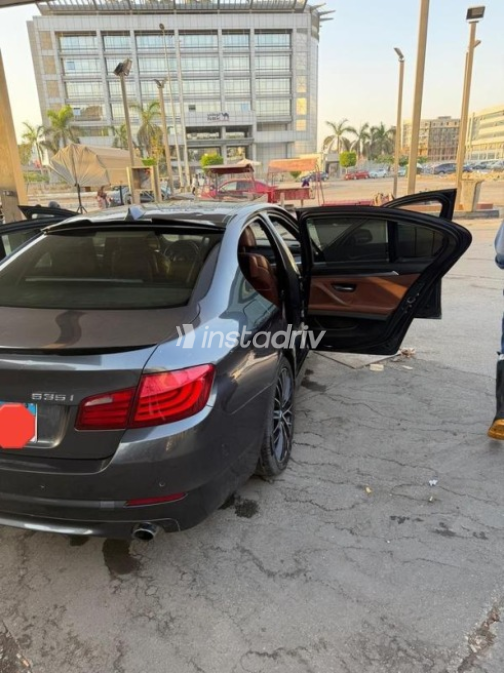 BMW 535 2014 Black Automatic Used for Sale in Cairo - 4