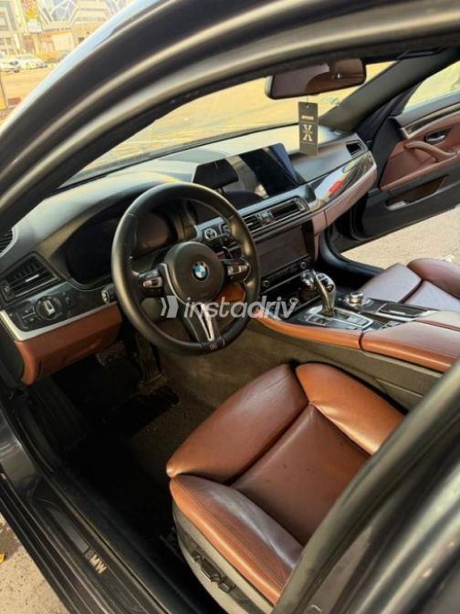 BMW 535 2014 Black Automatic Used for Sale in Cairo - 6
