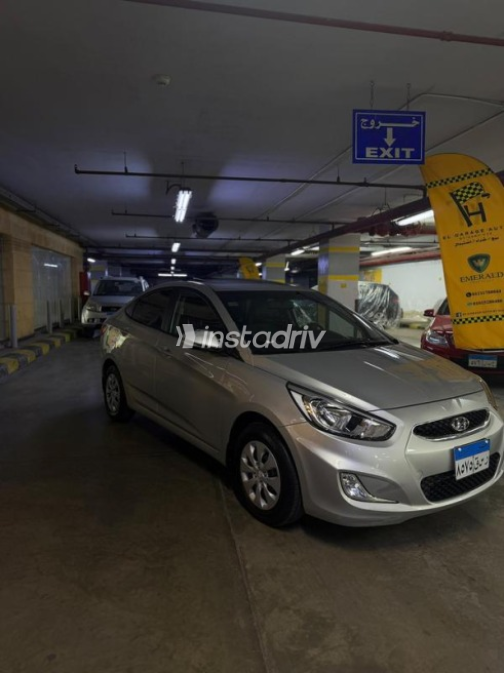 Hyundai Accent RB 2026 Silver Automatic Used for Sale in Cairo - 1