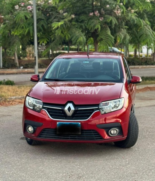 Renault Logan 2021 Dark Red Automatic Used for Sale in Greater Cairo ( Cairo + Giza) - 4
