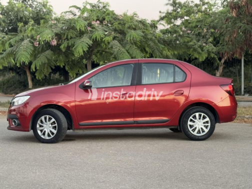 Renault Logan 2021 Dark Red Automatic Used for Sale in Greater Cairo ( Cairo + Giza) - 8