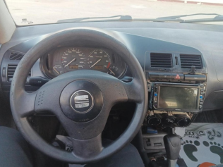 Seat Ibiza 2002 Silver Automatic Used for Sale in Damietta