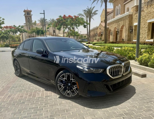 BMW I5 2024 Black Automatic Used for Sale in Cairo - 1