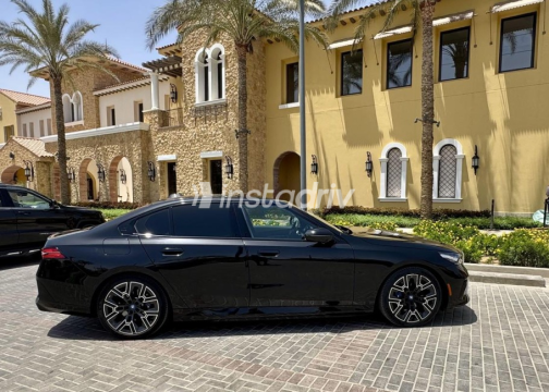 BMW I5 2024 Black Automatic Used for Sale in Cairo - 2