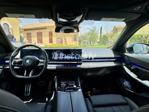 BMW I5 2024 Black Automatic Used for Sale in Cairo - 6