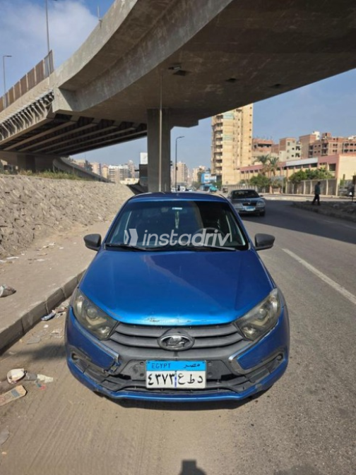 Lada Granta 2021 Blue Manual Used for Sale in Mit Ghamr - 1