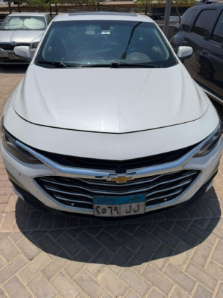 Chevrolet Malibu 2019 White Automatic Used for Sale in Nasr city