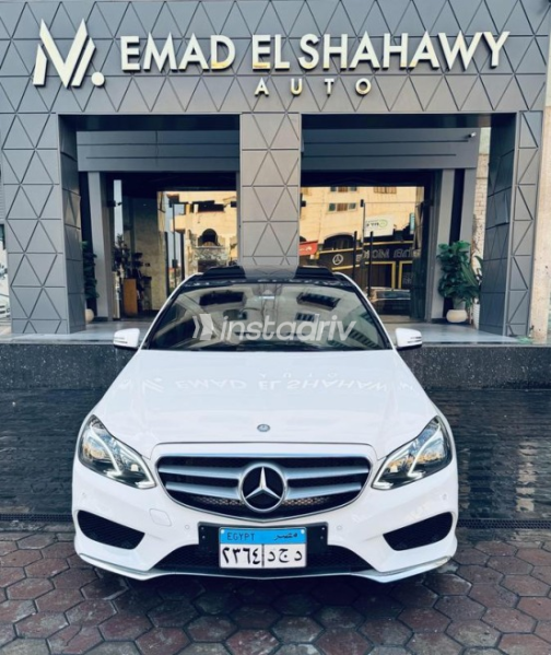 مرسيدس E 250 2015 أبيض أوتوماتيك مستعملة للبيع في دمياط - 1