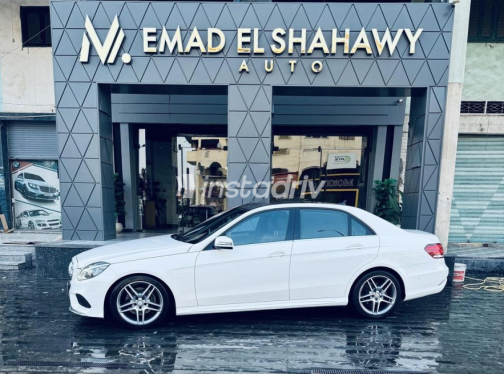 مرسيدس E 250 2015 أبيض أوتوماتيك مستعملة للبيع في دمياط - 4